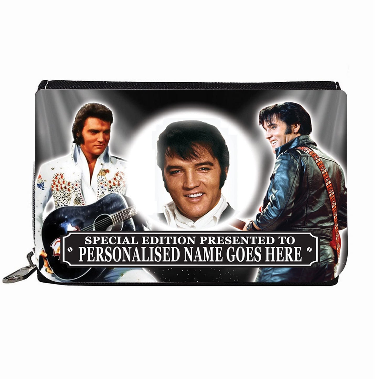 Presley King of Rock and Roll Personalised Icon Gift Purse