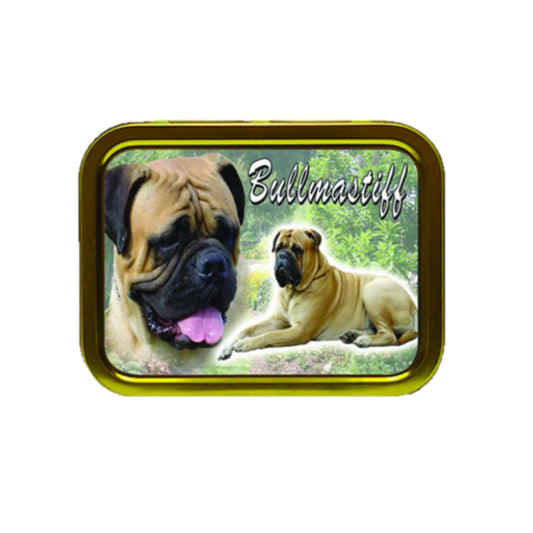 Bullmastiff Dog Breed Tobacco Tin & Products Gift
