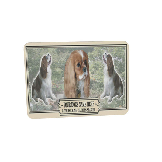 Cavalier King Charles Spaniel Personalised Dog Breed Mouse Mat Gift