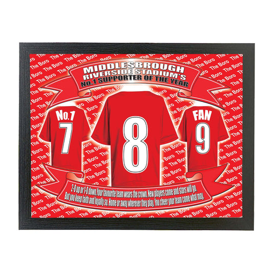Middlesbrough Football Shirt Picture Gift