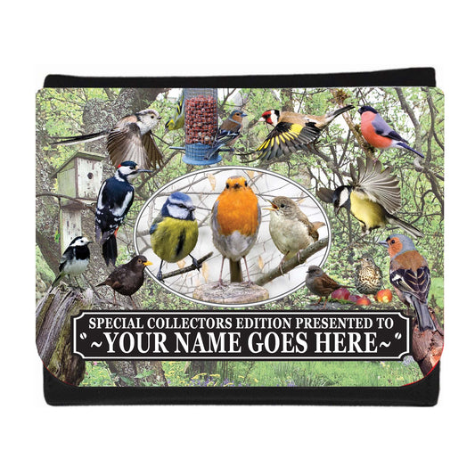 British Garden Birds Personalised Wallet Gift