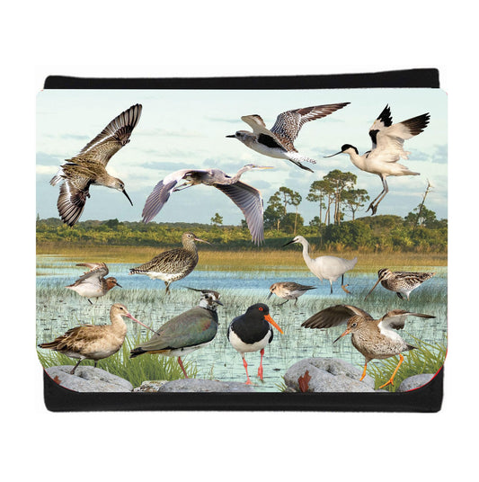 British Wetland Bird Ornithophile, Birder Wallet Gift