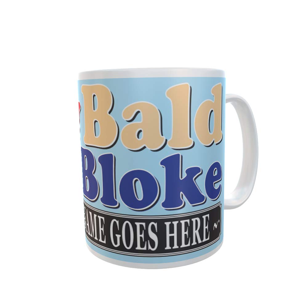 Sexy Bald Bloke Personalised Mug Gift