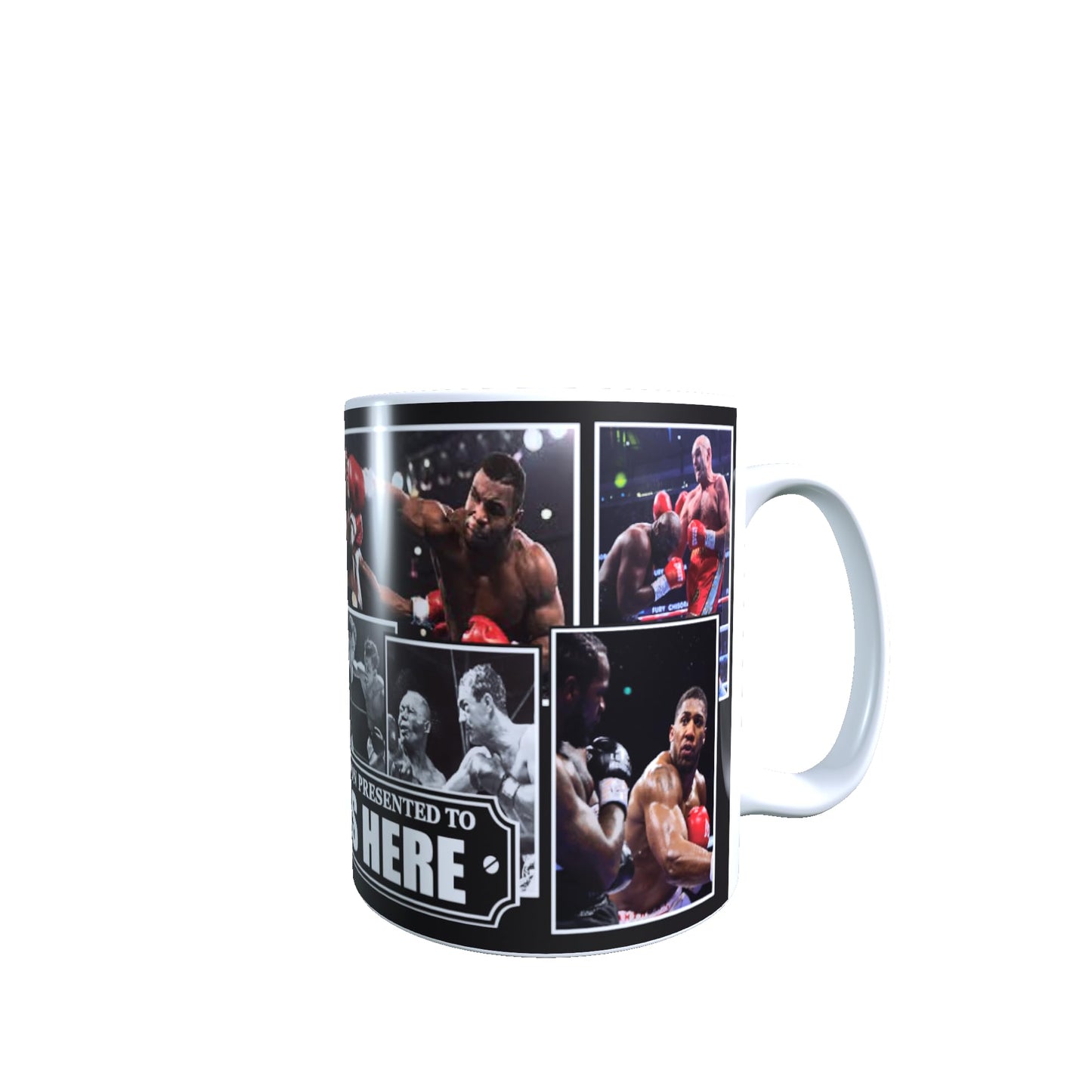 The Greatest Boxing Icon Legends Personalised Ceramic Mug with Choice of Sweets Gift