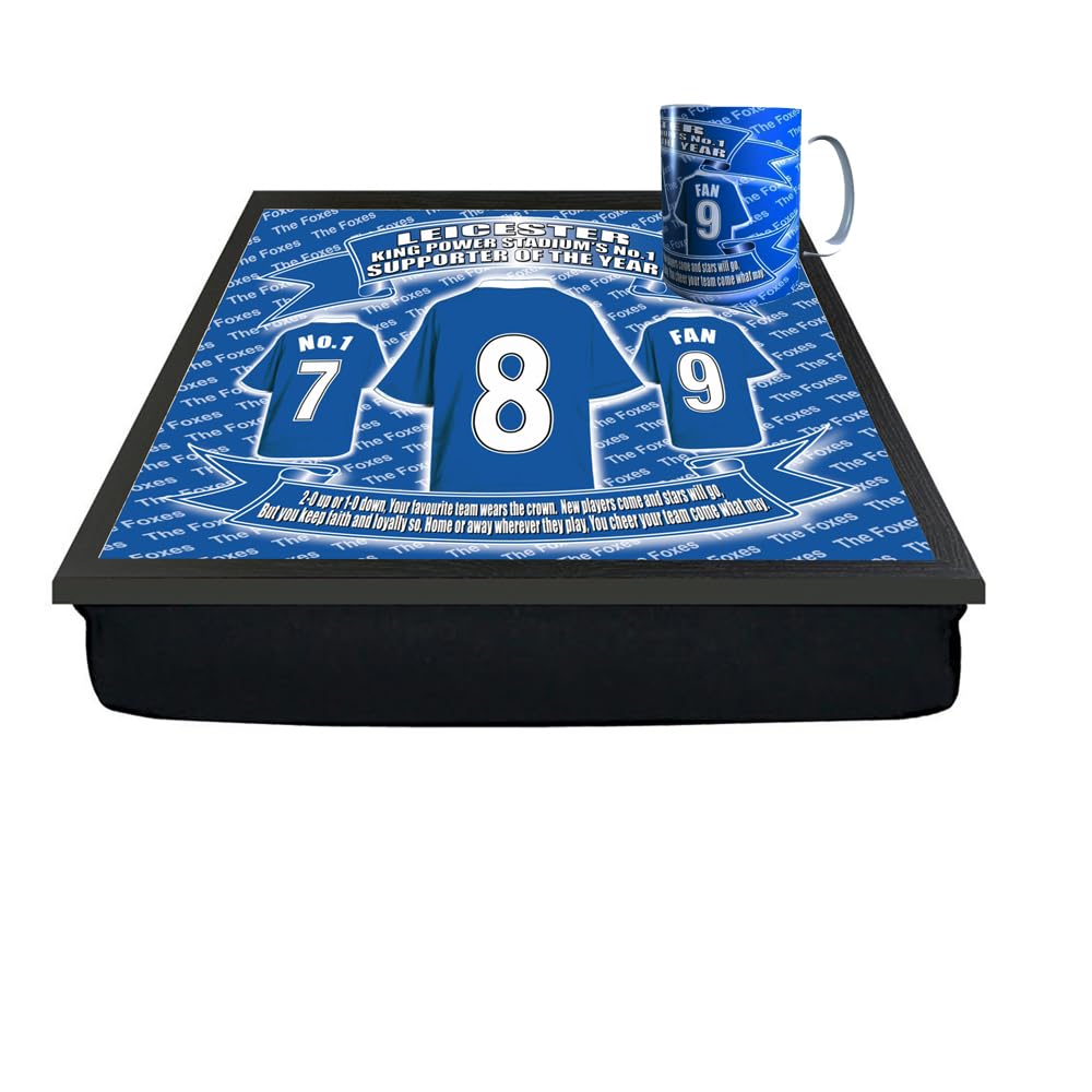 Leicester(City) Football Club Shirt Lap Tray And Mug Gift Set