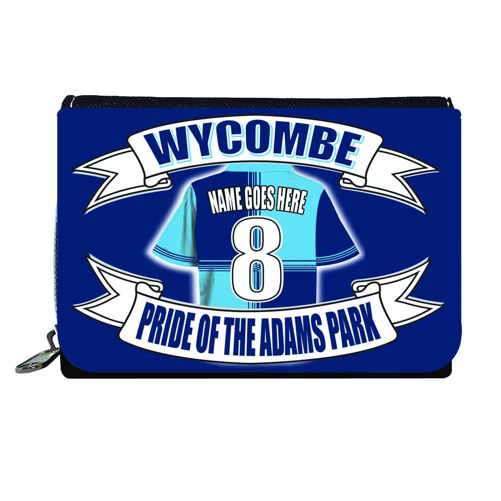 Wycombe Football Shirt Personalised Gift Purse