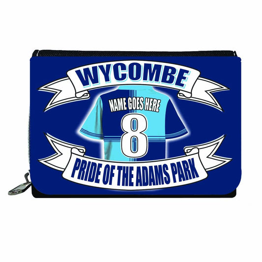 Wycombe Football Shirt Personalised Gift Purse