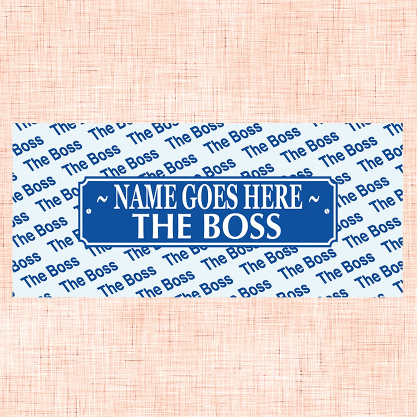 The Boss (Male) Personalised Ceramic Gift Mug