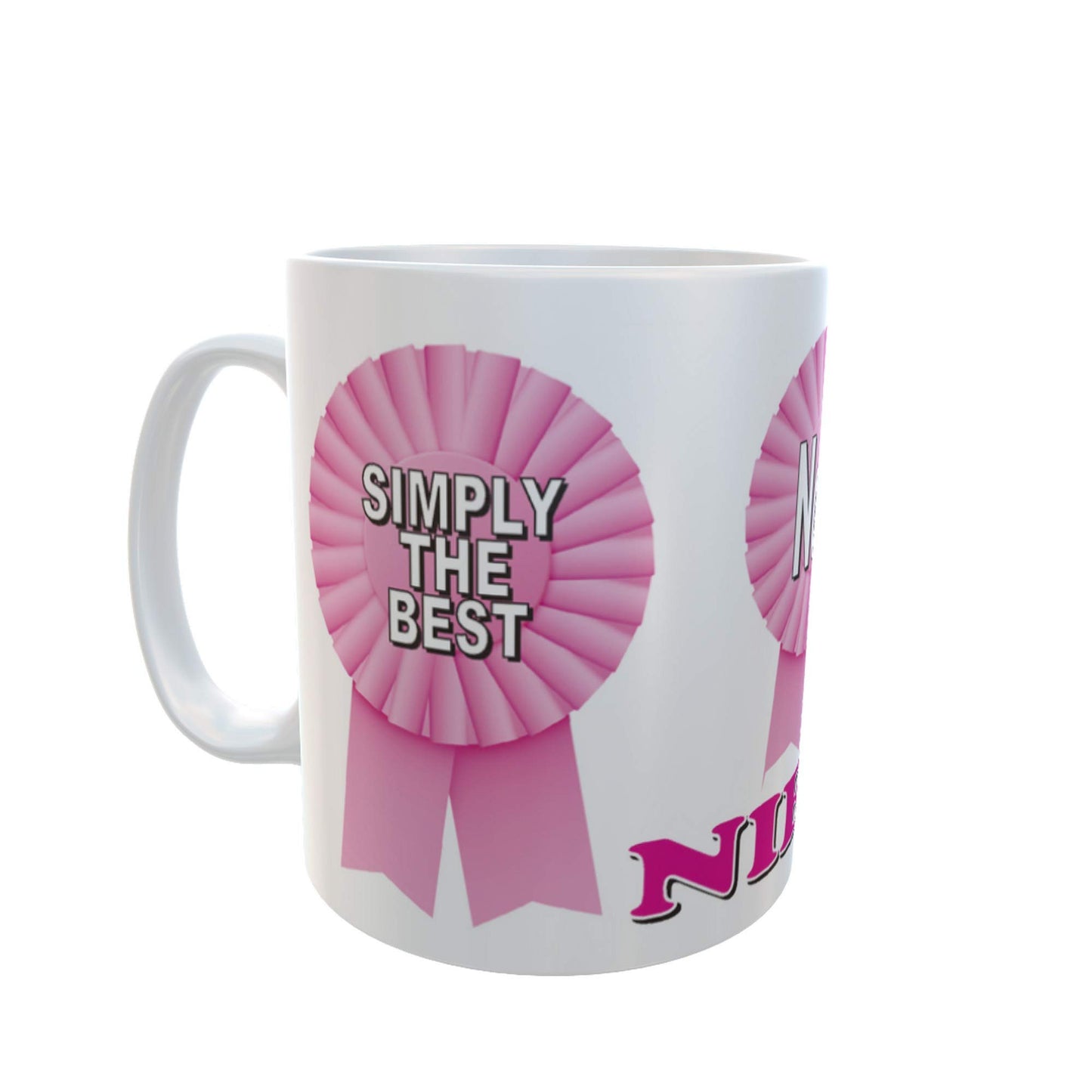 Simply The Best Niece Ceramic Rosette Gift Mug
