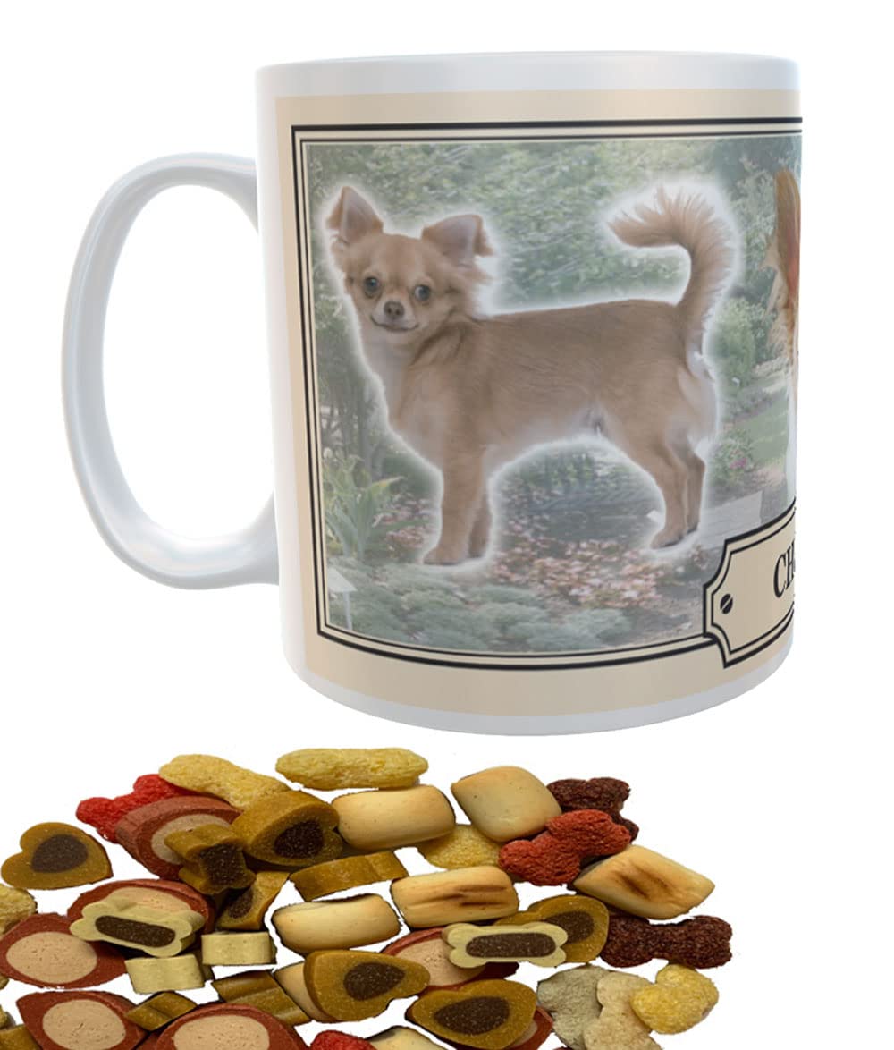 Chihuahua Dog Breed Mug Gift With Dog Treats
