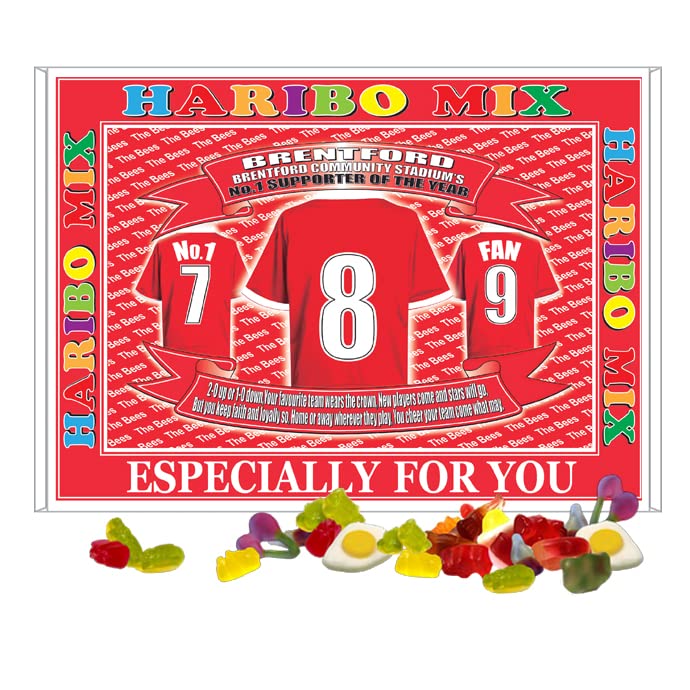 Brentford Football Shirt Gift Boxed Sweets