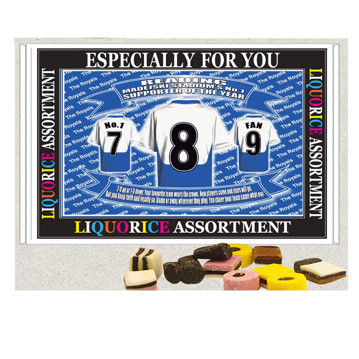 Reading Football Shirt Gift Boxed Sweets
