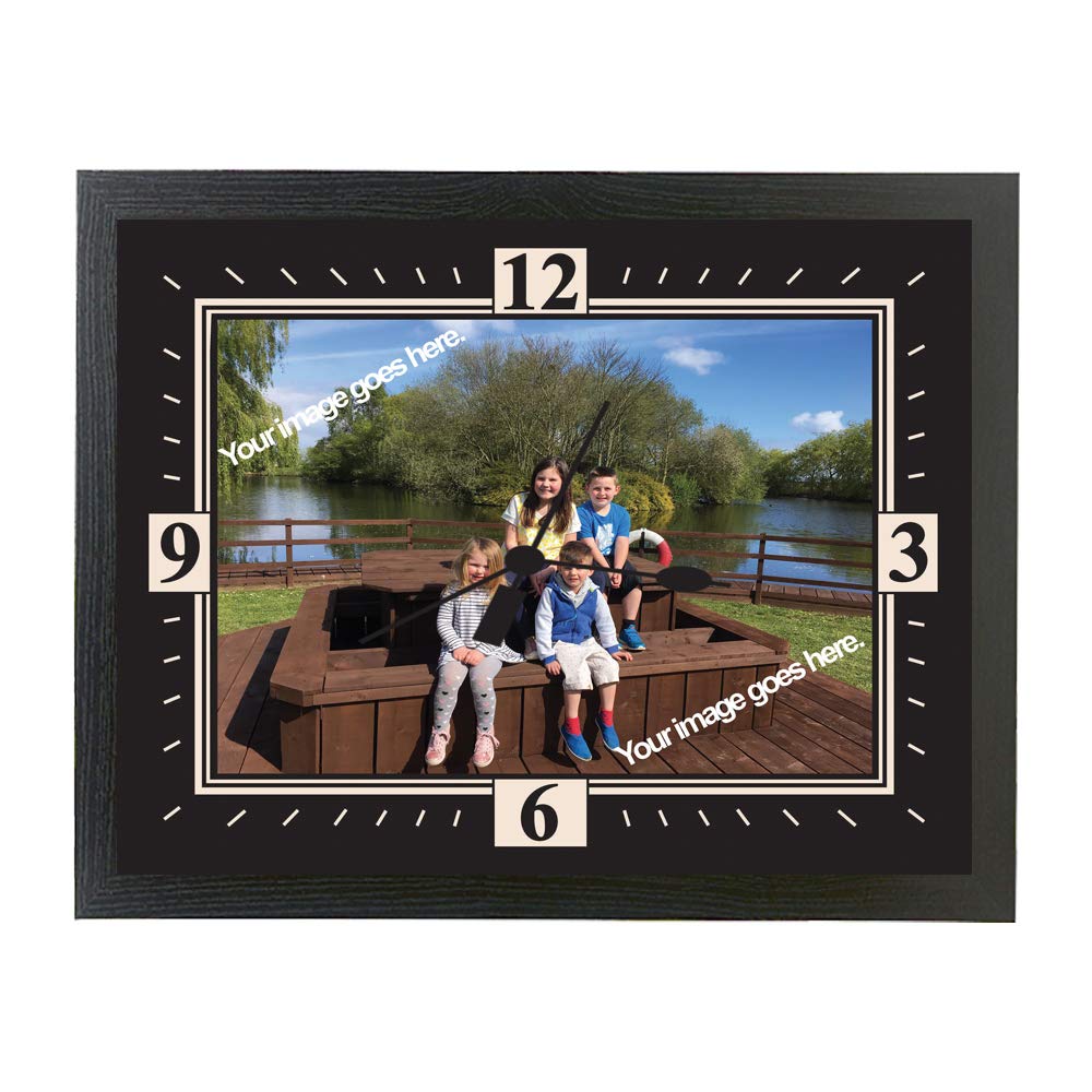 Unique Personalised Photo Clock, Your Bespoke Image/photo Printed on the Clock - Family, Pets, Cars etc