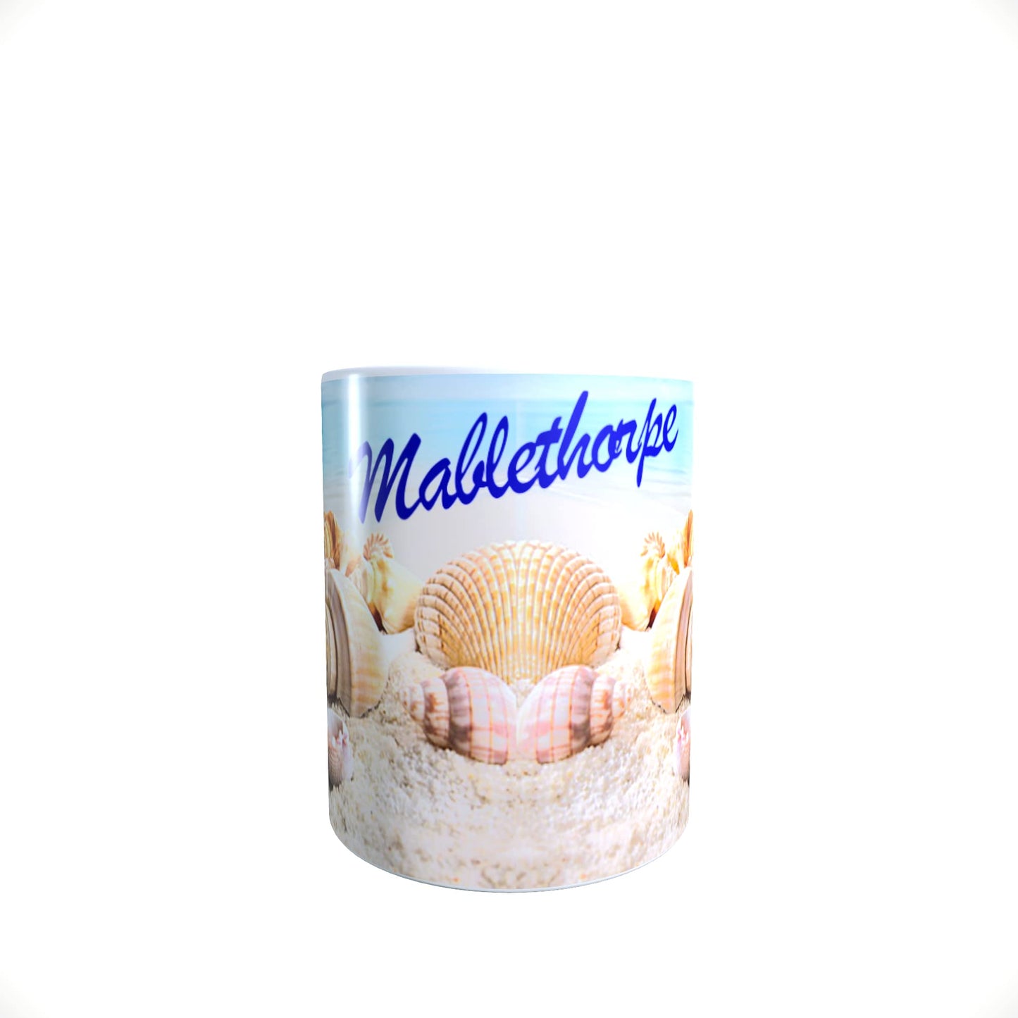Seashells on The Seashore Personalised Mug Gift