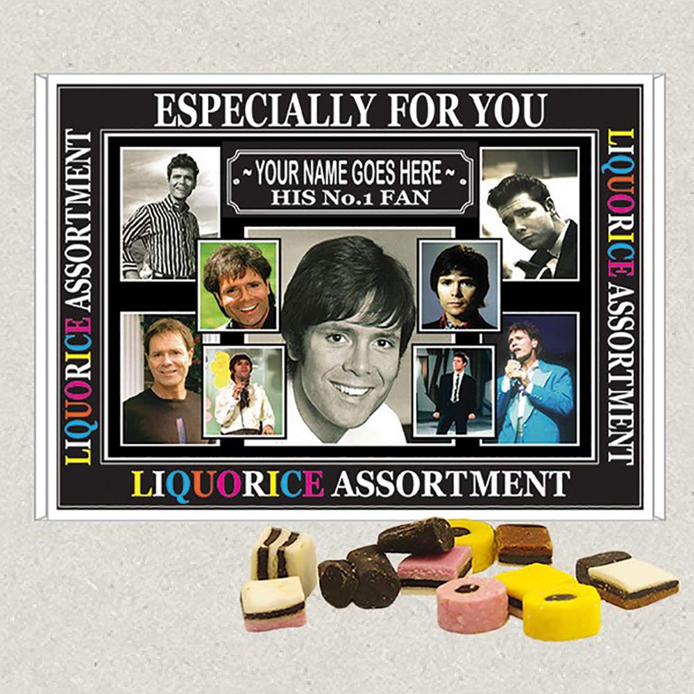 Cliff Richard Personalised Icon Gift Boxed Sweets
