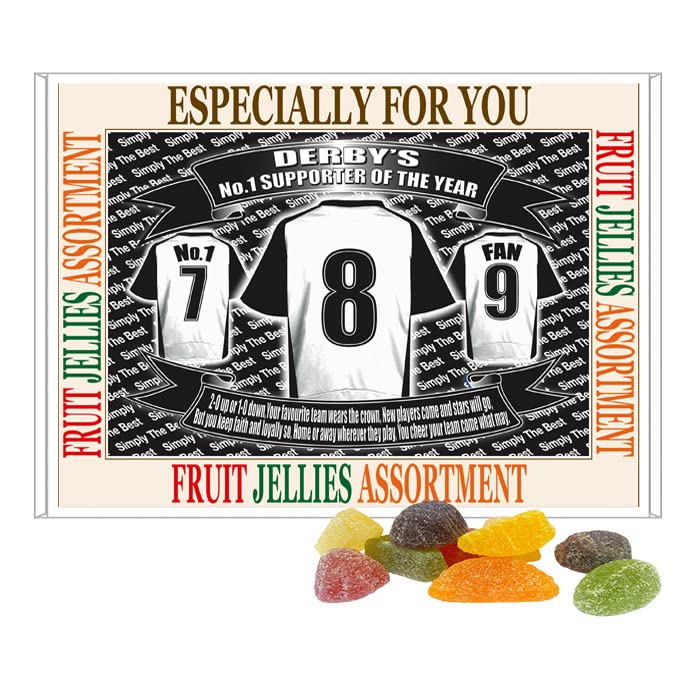 Derby Football Shirt Gift Boxed Sweets