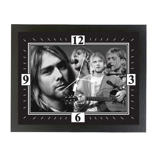 Kurt Cobain Icon Gift Clock