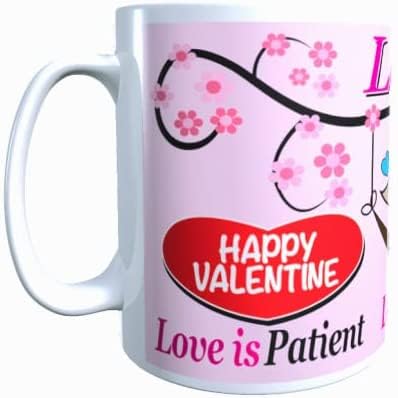 Love is Patient Love is Kind Valentine's Day Any Occasion Mug