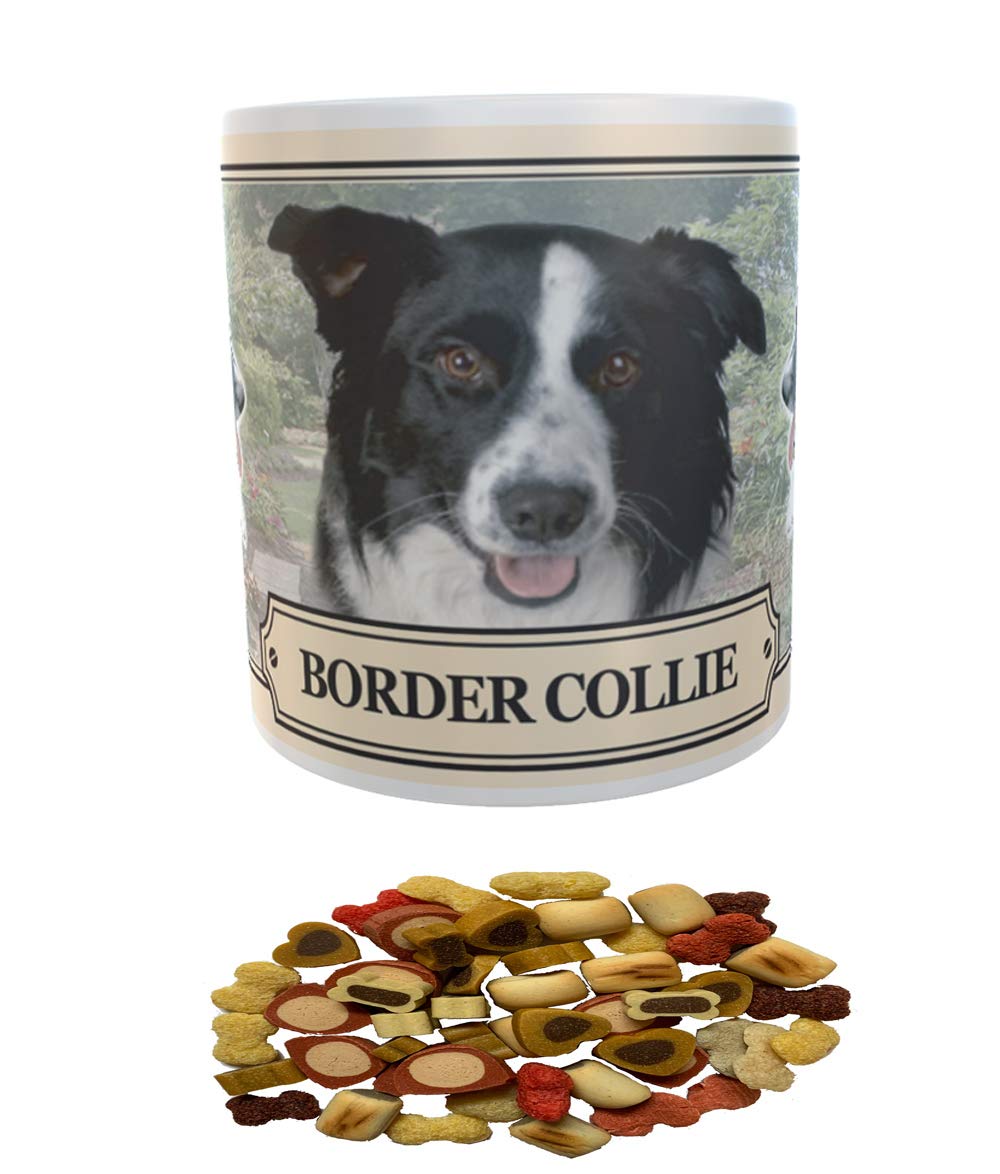Border Collie Dog Breed Gift Mug with Treats