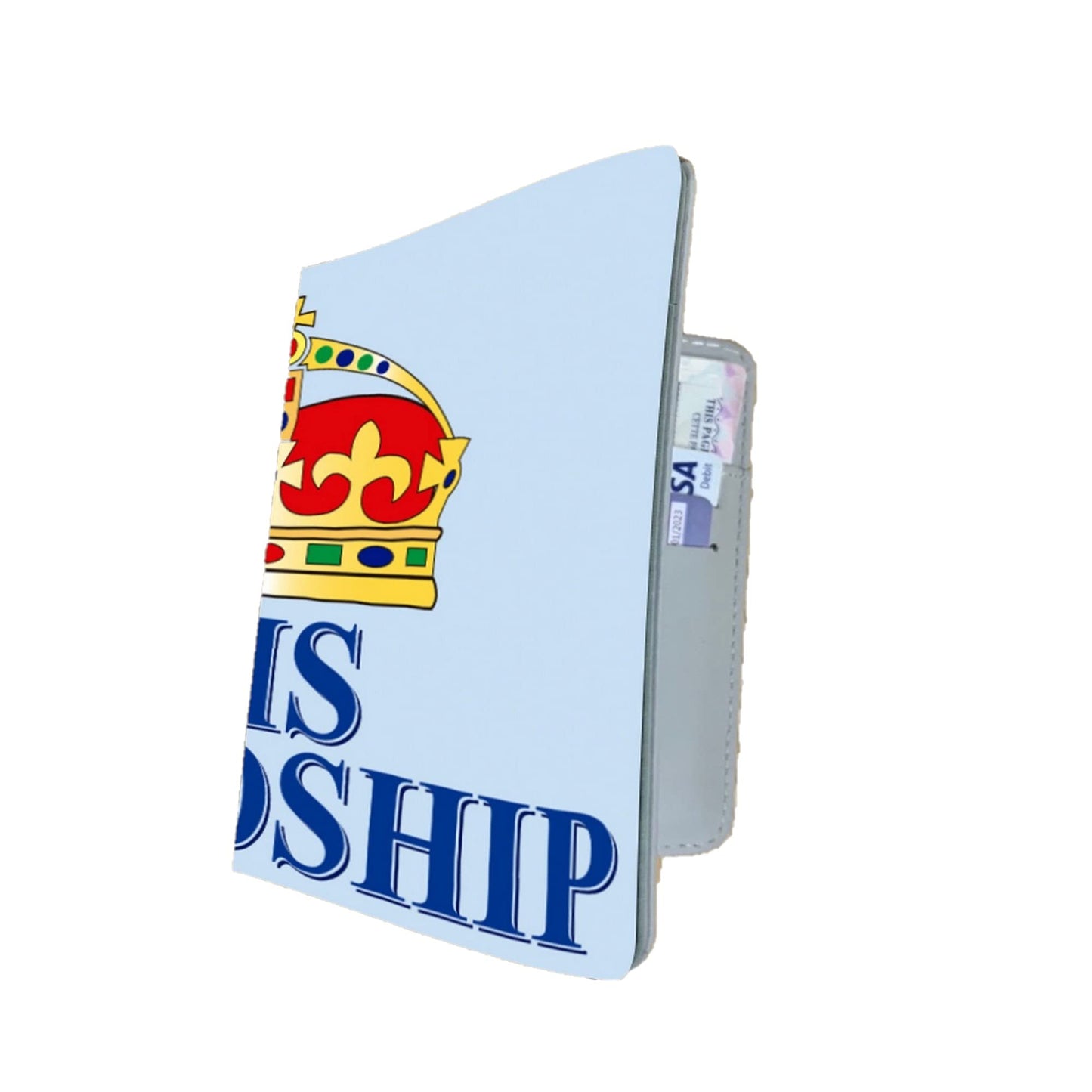 His Lordship Travel Passport Holder Case Gift Present