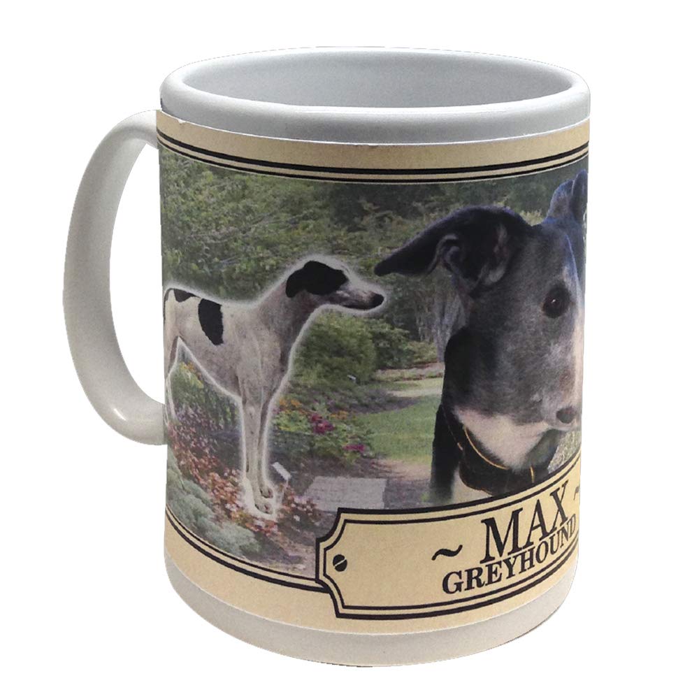 Greyhound Personalised Dog Breed Gift Mug