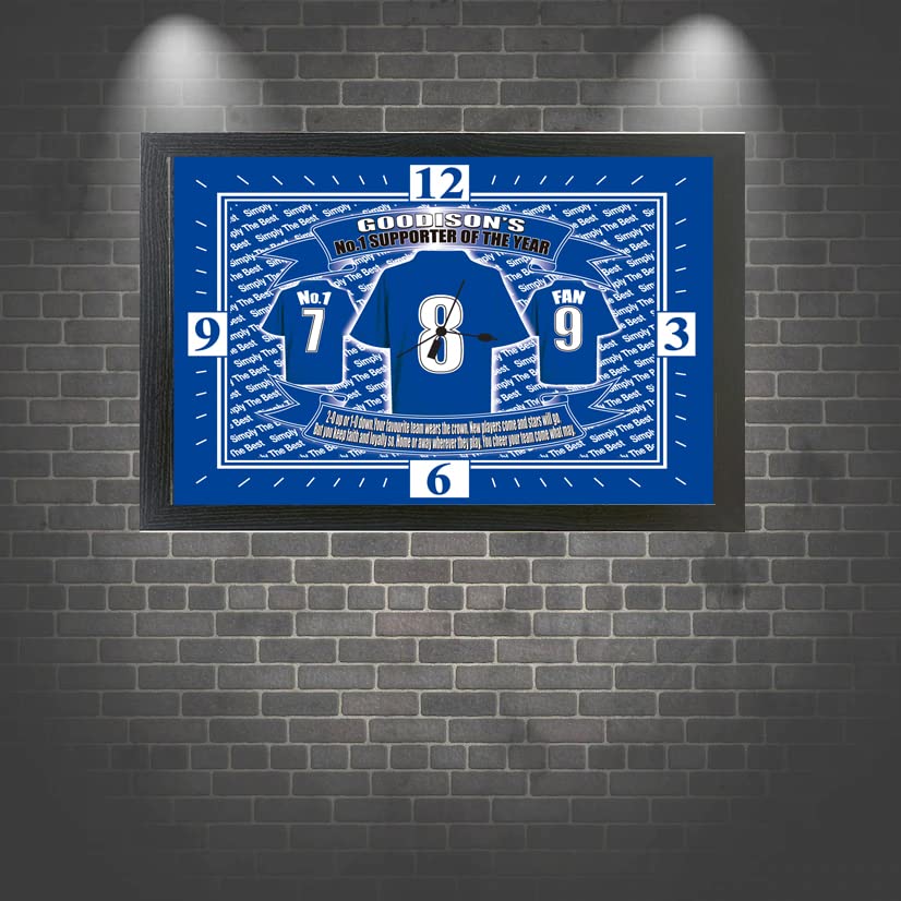 The People's Club Football Shirt Clock Gift Present