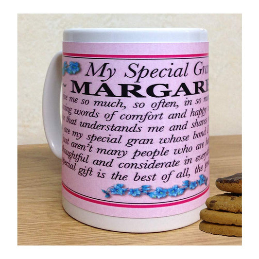 My Special Gran Personalised Poem Verse Gift Mug