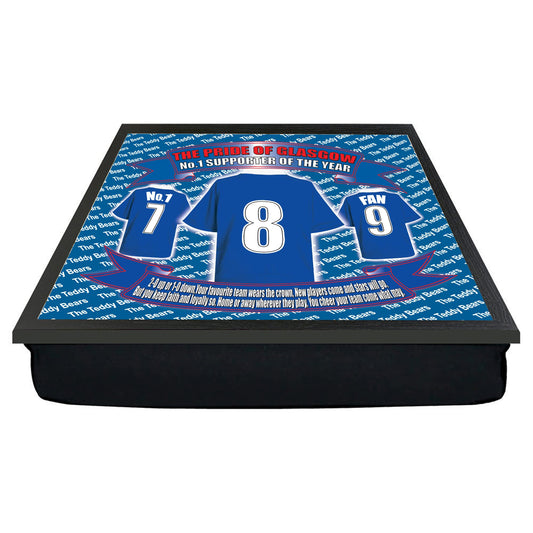 Glasgow The Teddy Bears Football Shirt Lap Tray Gift