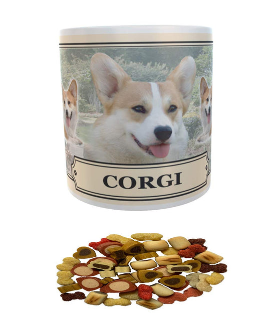 Corgi Dog Breed Gift Mug with Treats
