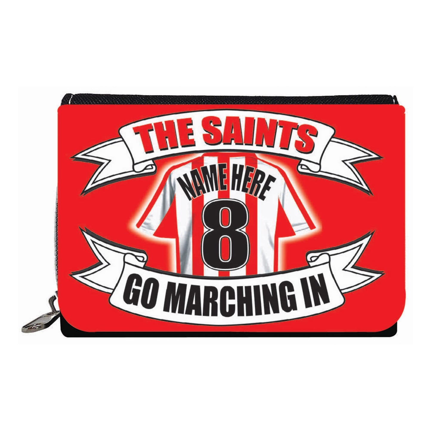 Southampton Personalised Football Shirt Gift Purse
