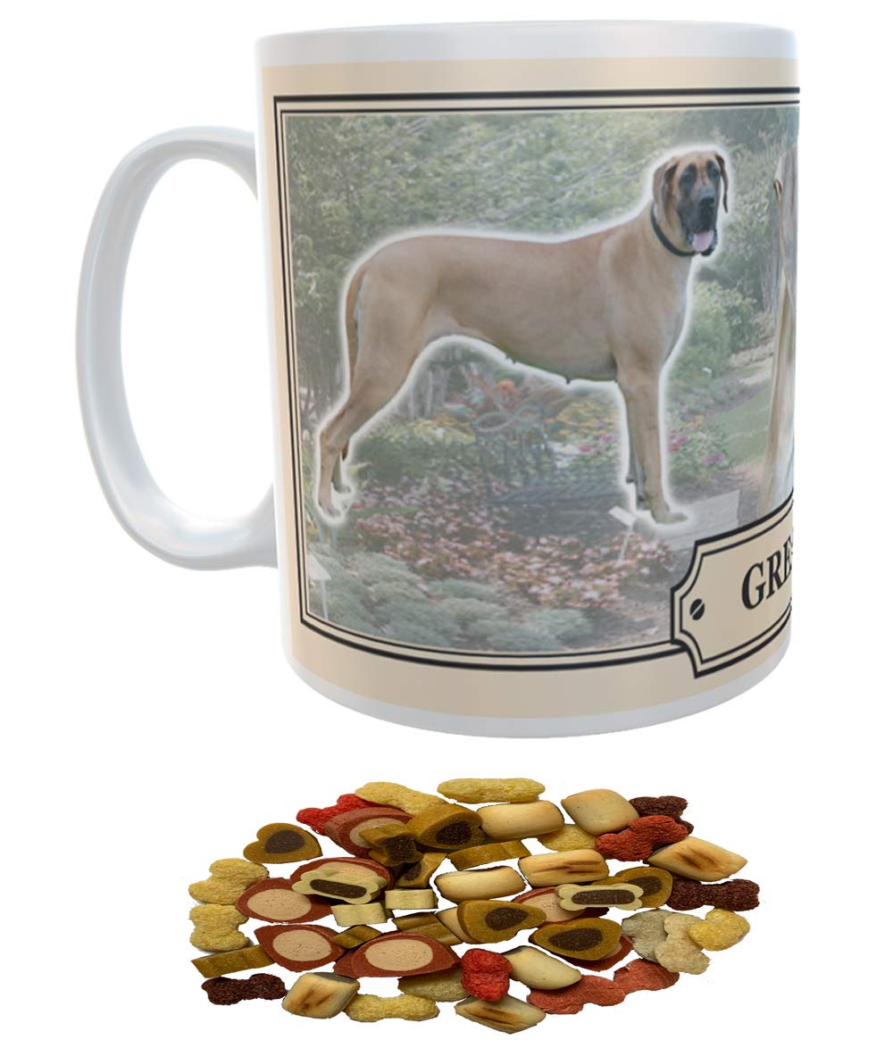Great Dane Dog Breed Gift Mug with Treats