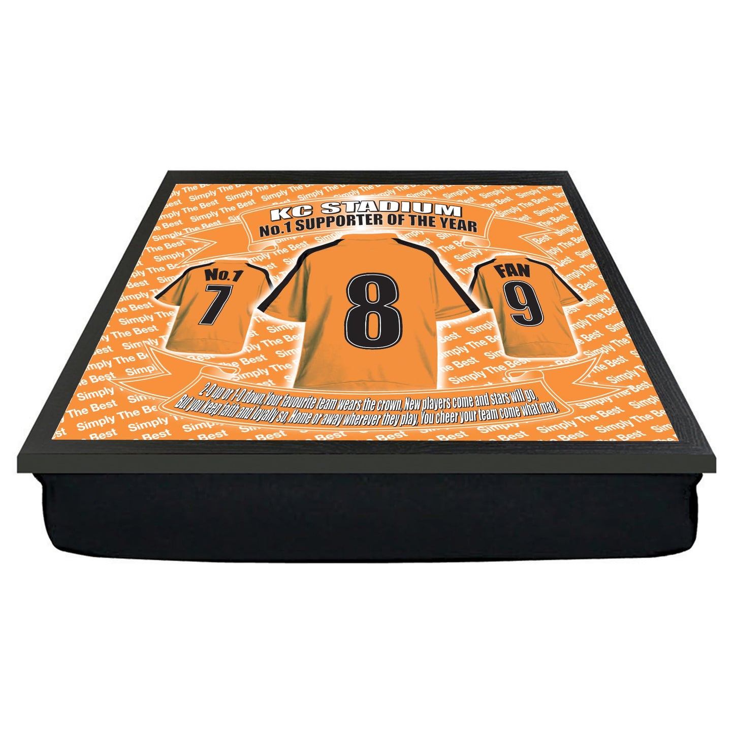 Hull Football Shirt Lap Tray Gift