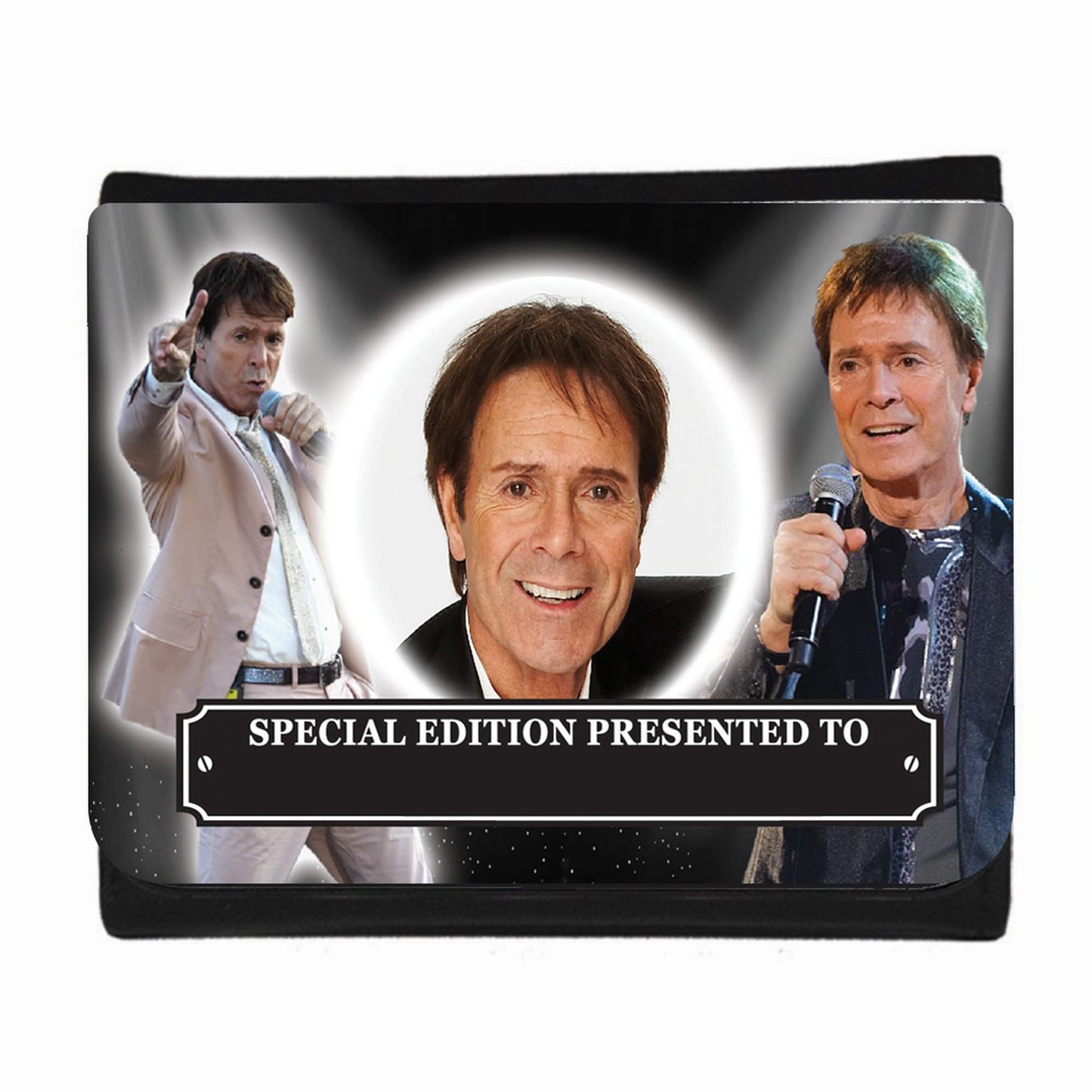 Cliff Richard Celebrity Music Icon Personalised Wallet Gift