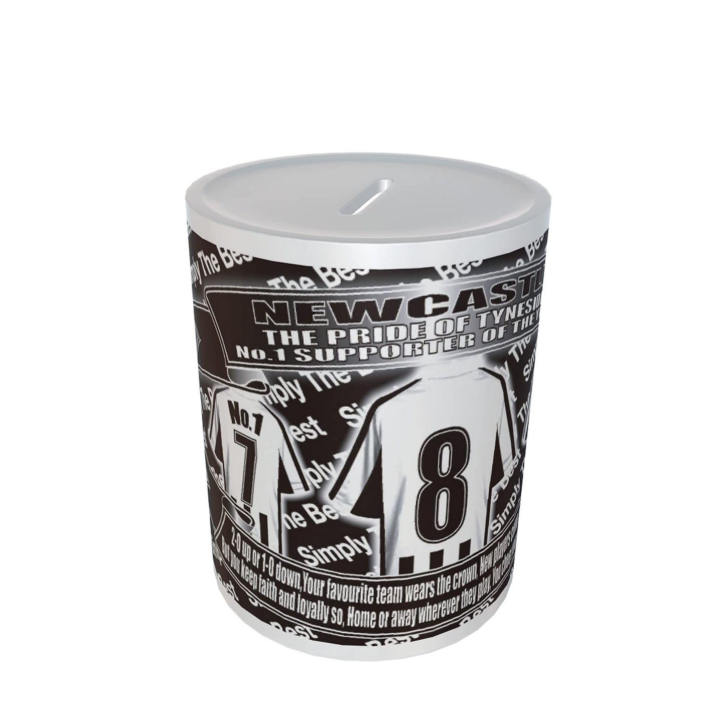 Personalised Gift products Football Shirt Money Box Ceramic Gift for Football Fans, Gifts for Sports Enthusiasts