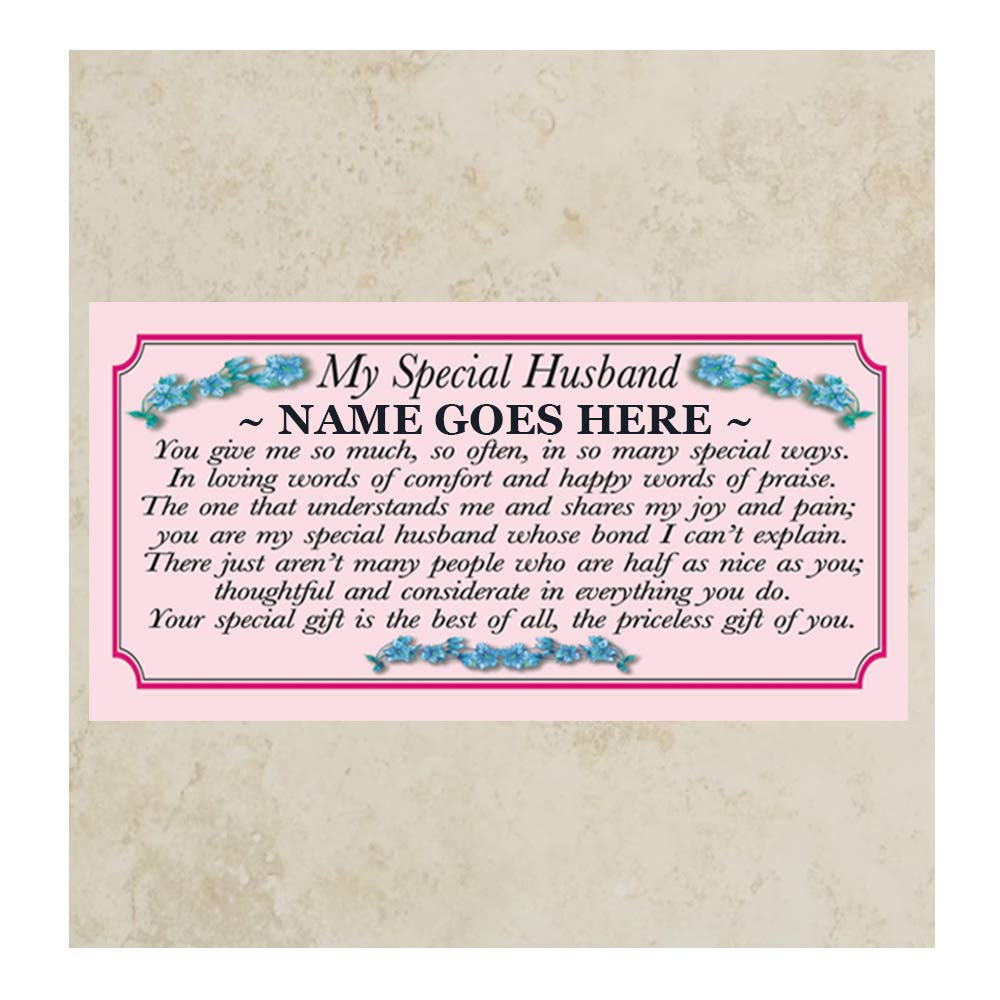 My Special Husband Personalised Poem Verse Gift Mug