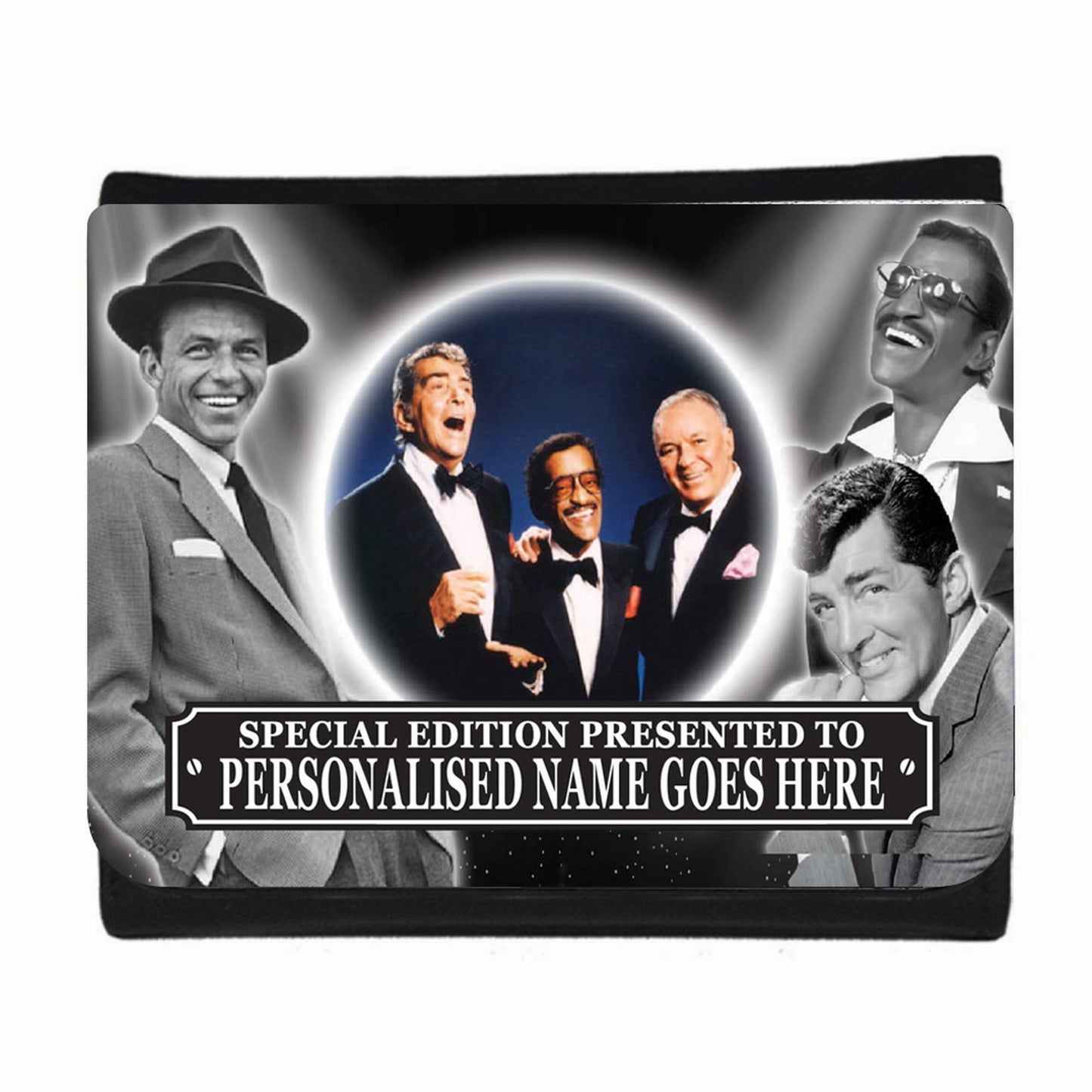 The Rat Pack Icon Personalised Wallet Gift