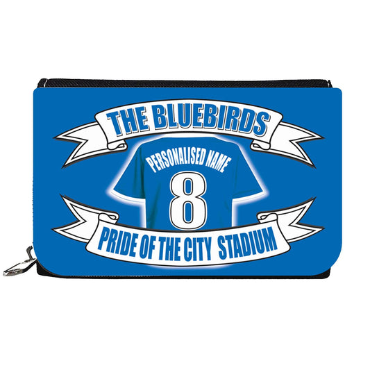 Cardiff Football Shirt Personalised Gift Purse