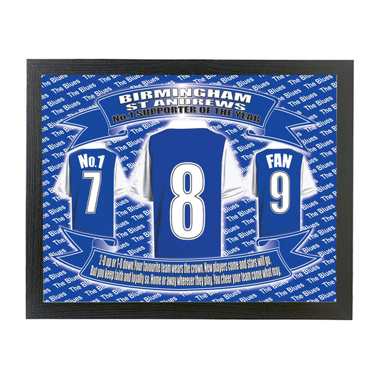 Birmingham Football Shirt Picture Gift