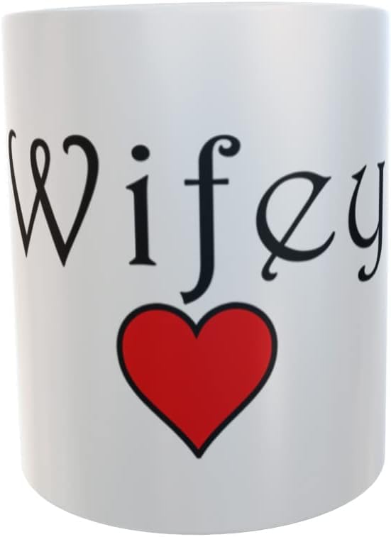 Wife (ey) Love Heart Valentine's Day Any Occasion Mug Gift