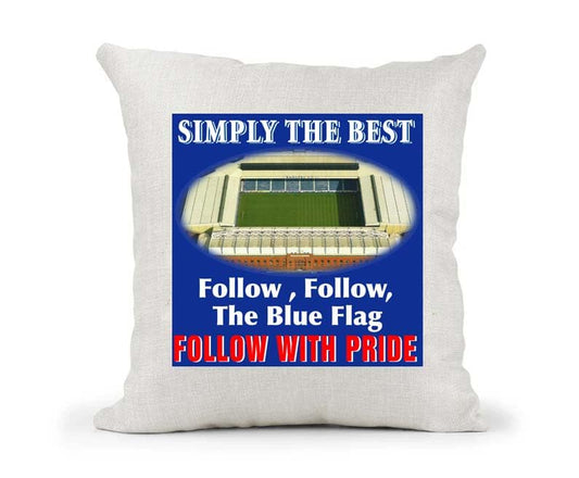Rangers Football Anthem Song Chant Cushion Cover Gift