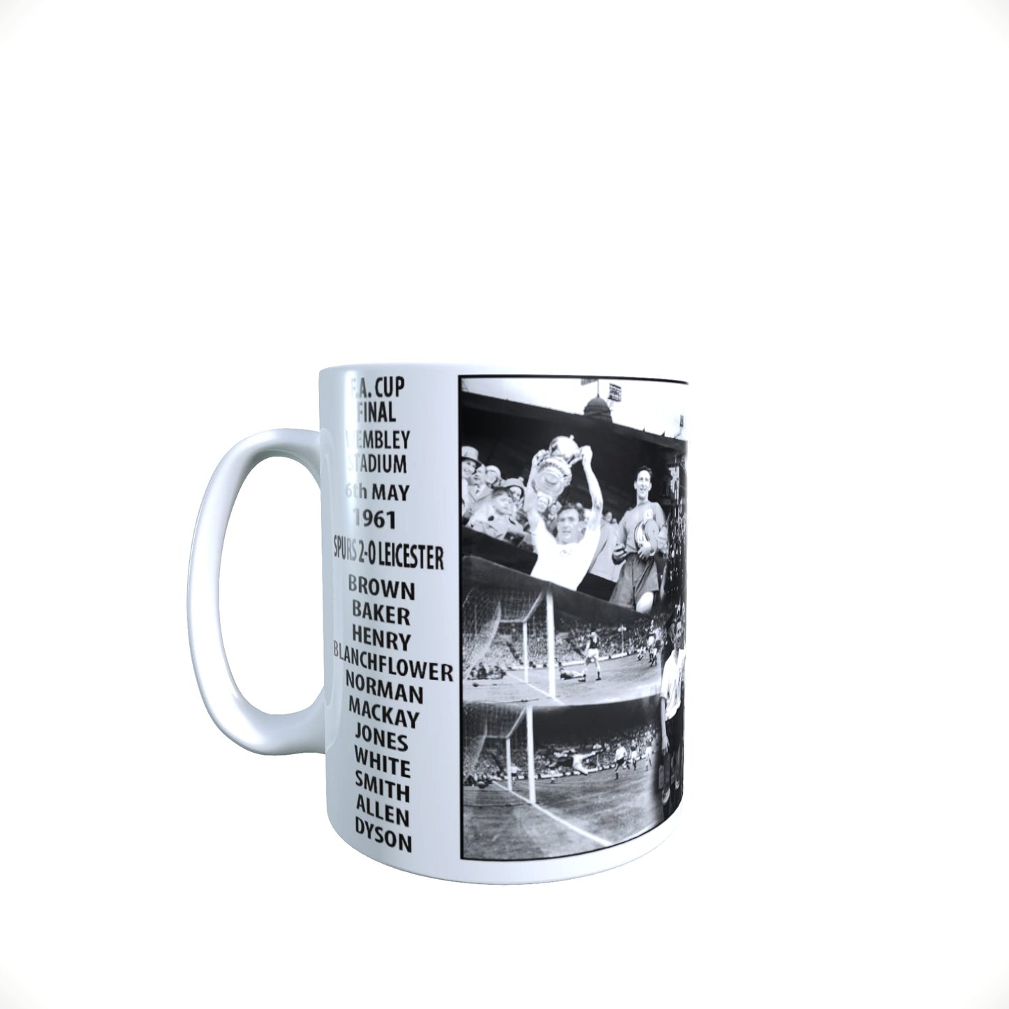 F.A. Cup Final 1961 Tott Football Ceramic Mug Gift