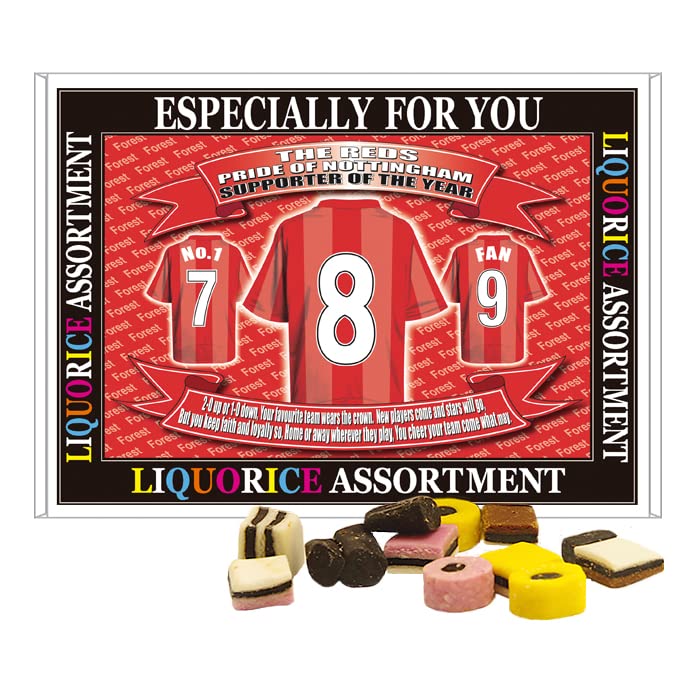 Notts Forest Football Shirt Gift Boxed Sweets
