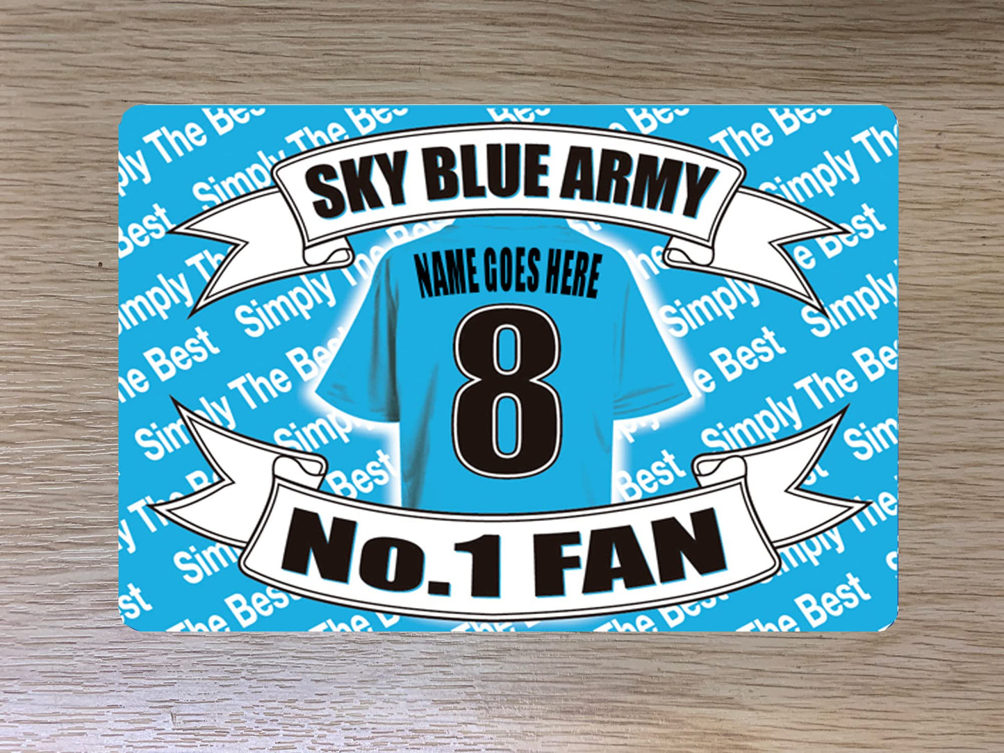 Coventry Football Shirt Travel Personalised Passport Holder Case Gift Present
