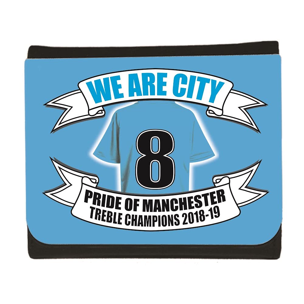 Manchester Blues Football Shirt Wallet Gift