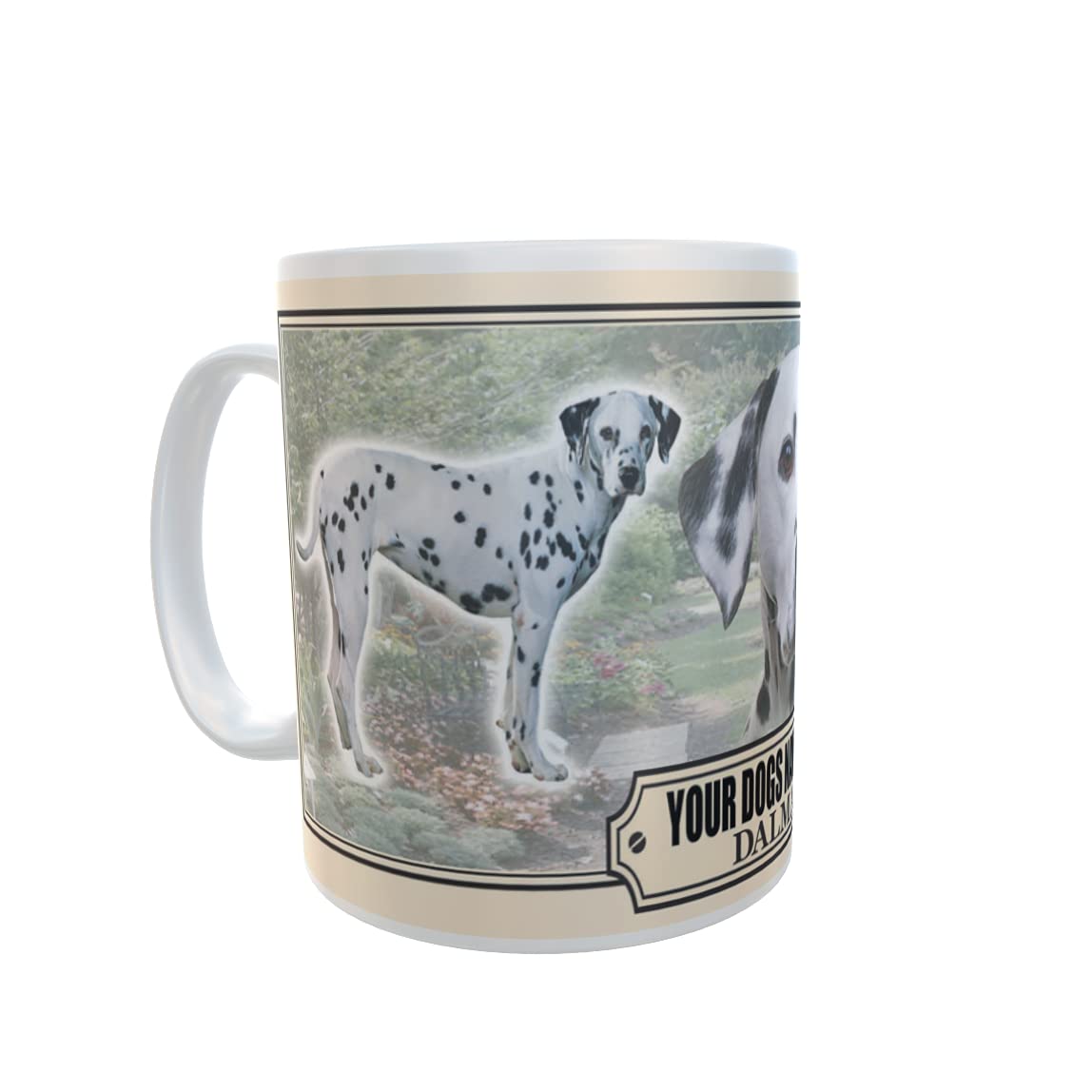 Dalmatian Personalised Dog Breed Gift Mug