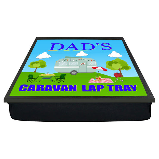 Dad's Caravan Cushioned Lap Tray Gift Present