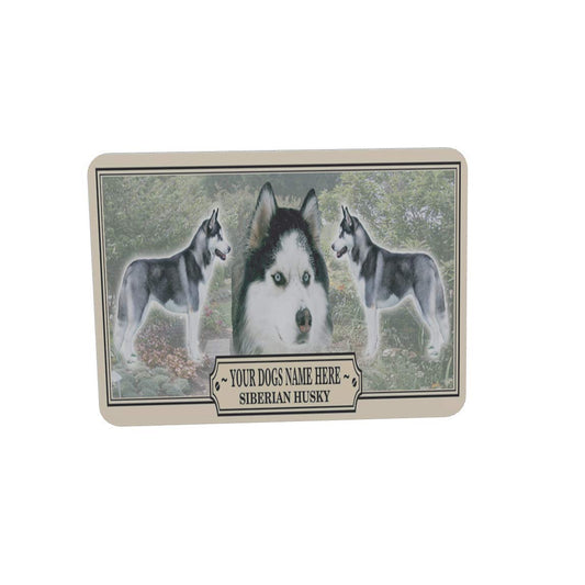Siberian Husky Personalised Dog Breed Mouse Mat Gift