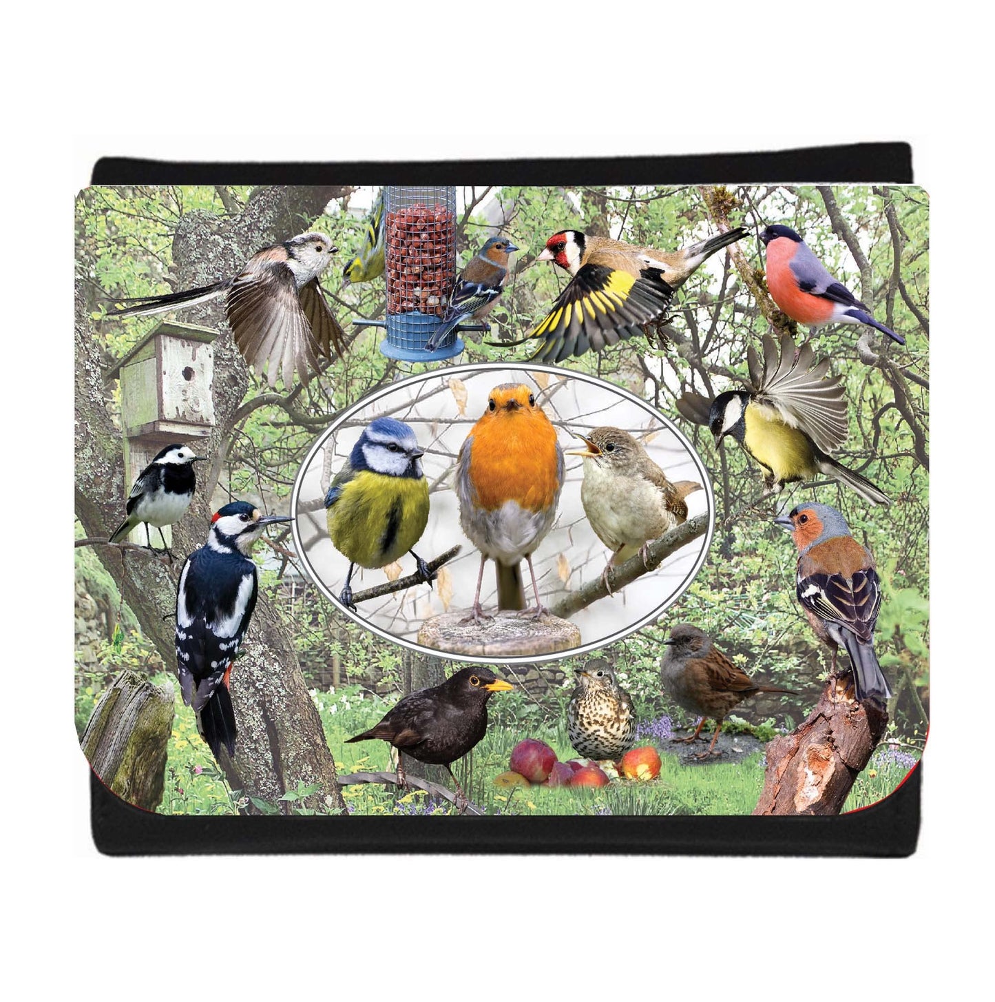 British Garden Birds Wallet Gift
