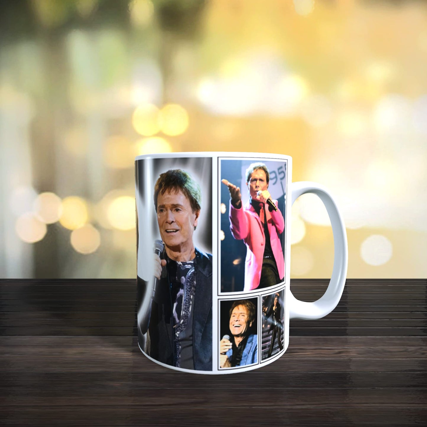 Cliff Richard Icon Gift Mug with Sweets