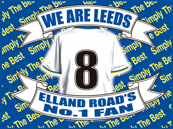 Leeds Football Shirt Travel Passport Holder Case Gift Present, Multicoloured, M
